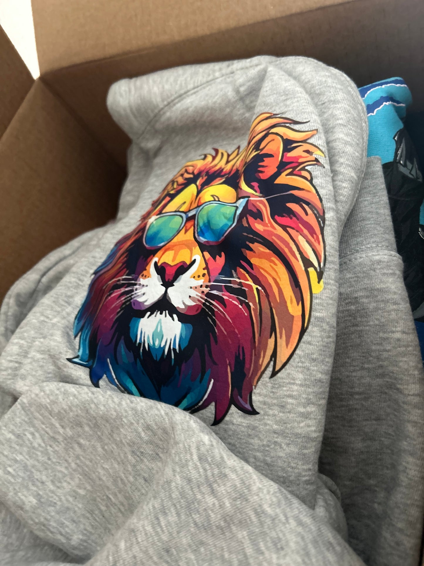 Lion 🦁 head hoodie placement